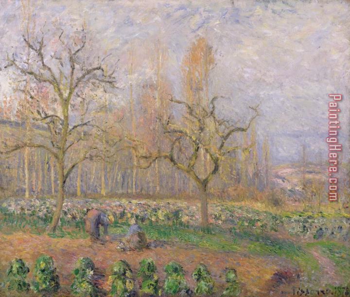 Camille Pissarro Orchard At Pontoise